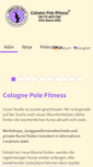 Mobile Screenshot of cologne-polefitness.com